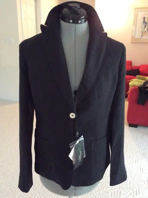 Women s Weekend Max Mara  Jacket size 8 black color 
