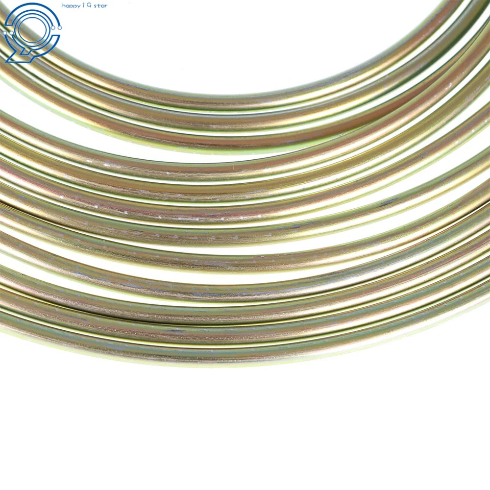 2x 25 Ft 3/16 Brake Line Tubing Coil-Flexible Double Galvanized Steel - Изображение 2 из 4