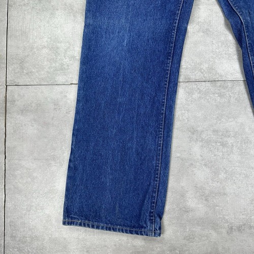 Vtg Lee Riders Denim Blue Jeans Size 36x31 Talon Zipper Union Made Leather Tag - Picture 9 of 24