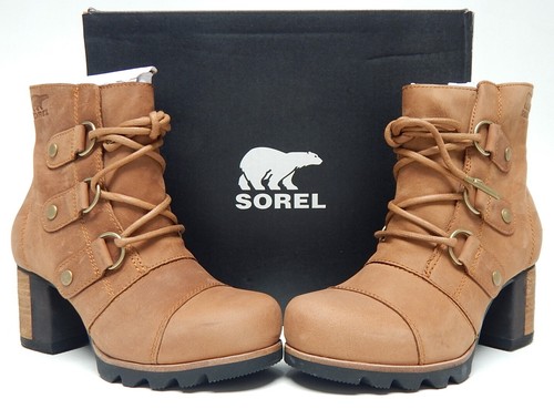 sorel addington lace up bootie