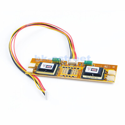 Universal 4 Lamp LCD Monitor Inverter CCFL Backlight Driver Board 10-25V New
