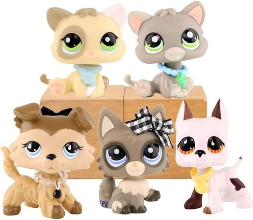 Figurine Littlest Pet Shop - Chaton 1074 - Hasbro - Occasion - Collection Spéciale
