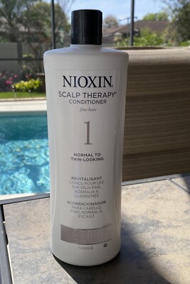 Nioxin System 1 Scalp Therapy Conditioner Normal To Thin Looking Hair 33.8oz