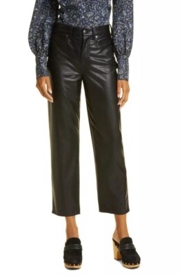 Womens Ladies Trousers Size 30'' Veronica Beard Crop Cropped Slim Fit High Waist