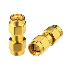 2-Pack SMA Male to Male Connector Adapter