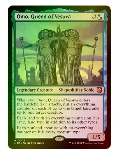 FOIL Omo Queen of Vesuva - Modern Horizons 3 MH3 - MtG - NM | eBay