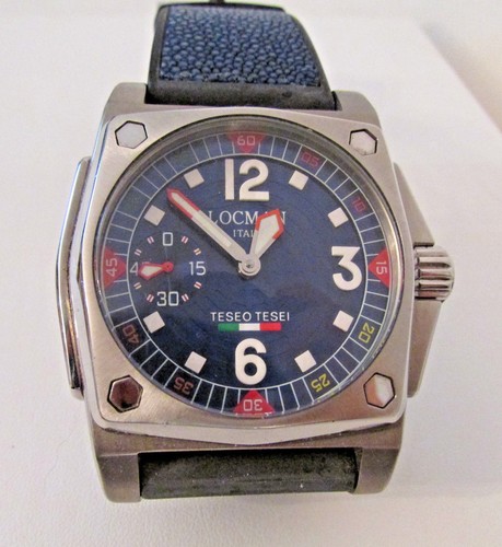 Rare LOCMAN Teseo Tesei R.190 Limited Numbered Edition Men's Watch Manual  Wind | eBay