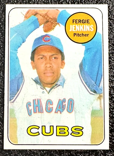1969 Topps Baseball #640 Fergie Jenkins NM