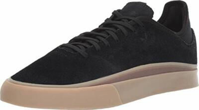 adidas skateboarding sabalo trainers in black suede with gum sole
