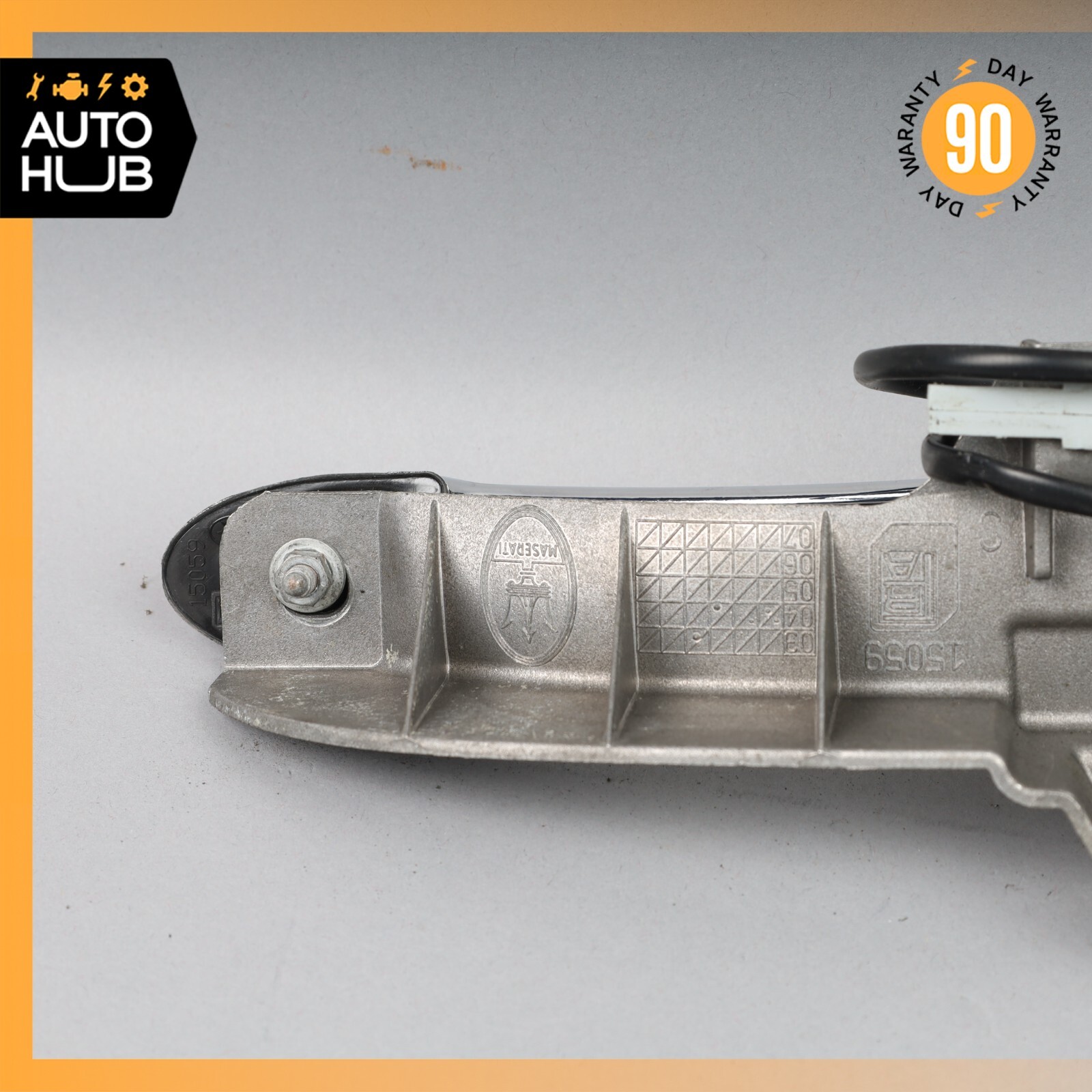 03-13 Maserati Quattroporte M139 Rear Left Side Exterior Door Handle OEM