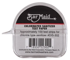 (Price/Case)Bar Maid DIS-302 Sani-Maid Paper Chlorinated Sanitiz