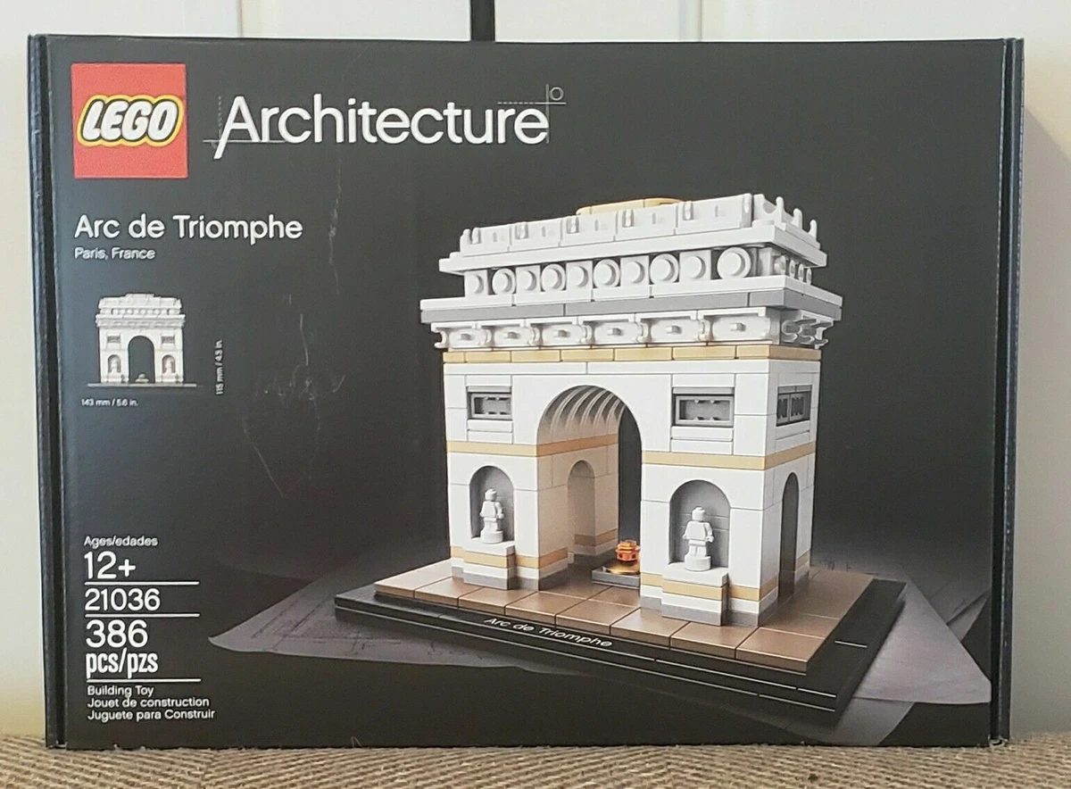 Lego Architecture Arc de Triomphe 21036 set Brand New Factory