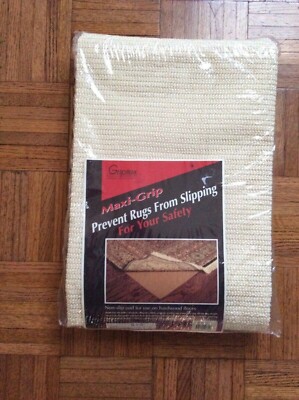 Griptex Maxi Grip Rug Pad Hardwood Floors 6 X 9 NEW Scatter Room Throw and MORE