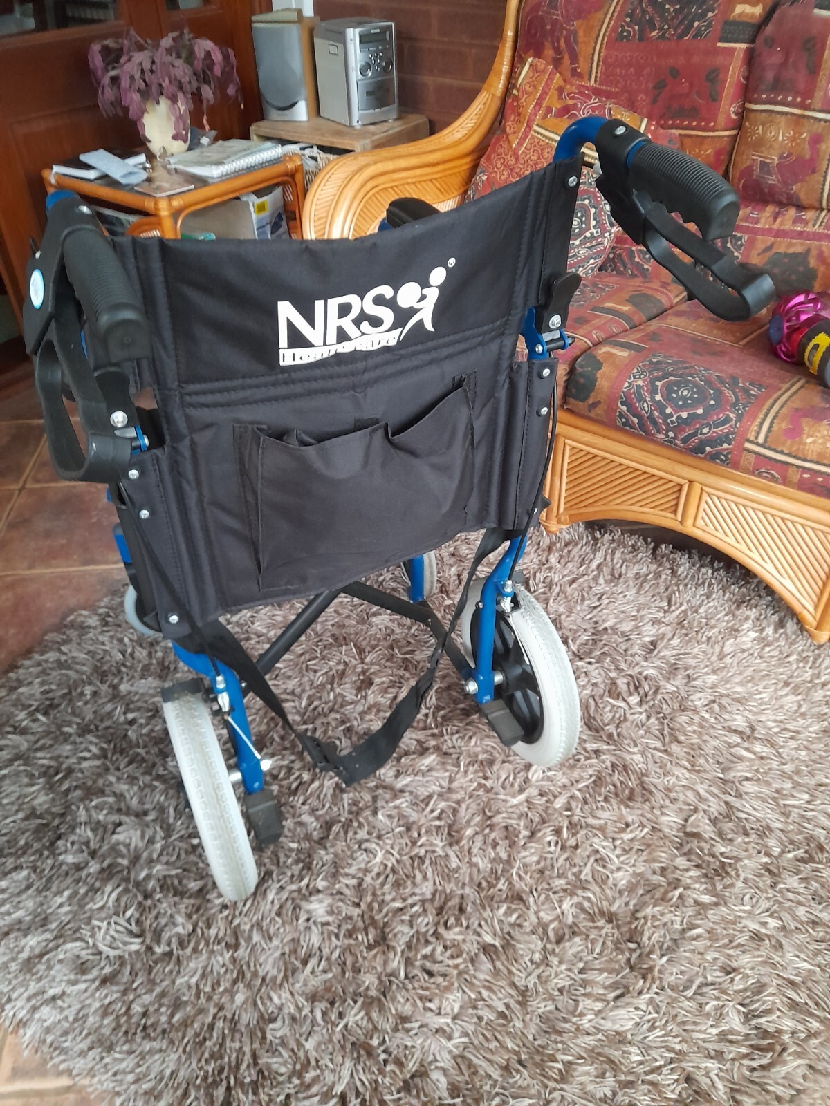 Ableworld Folding Wheelchair Assist. Hardly Used. Outdoor and Indoor