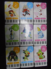 Pokemon Music Musical Note Card x9 Cinderace Inteleon Rillaboom Evolutions #3735