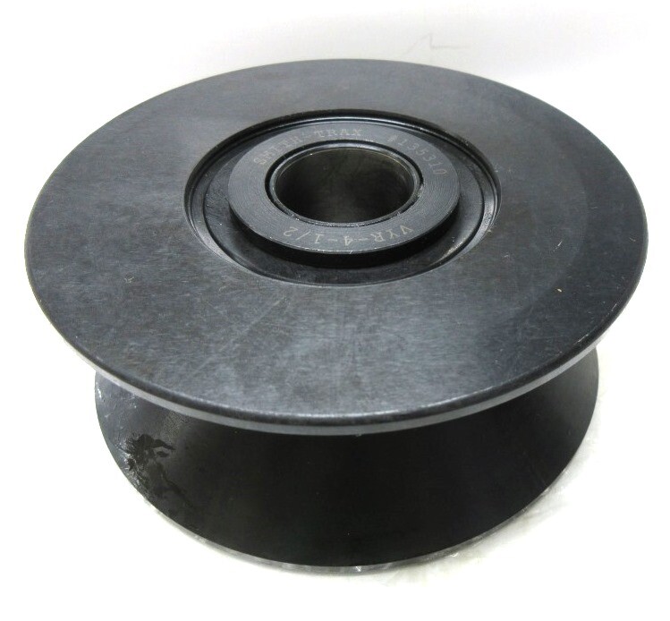 SMITHTRAX VYR41/2 VGROOVE YOKE TRACK ROLLER, 4.5" OD, 1" BORE, 3