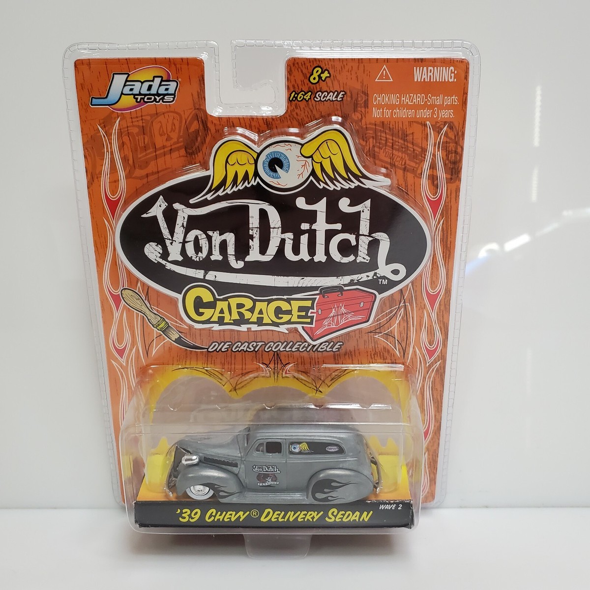 Jada Toys（ジェイダトイズ）製の**Von Dutch Garage（ヴォン・ダッチ ガレージ）1957 シボレー・サバーバン（Chevy Suburban） Jada Toys Von Dutch Garage 39 Chevy Delivery Sedan Raw | eBay