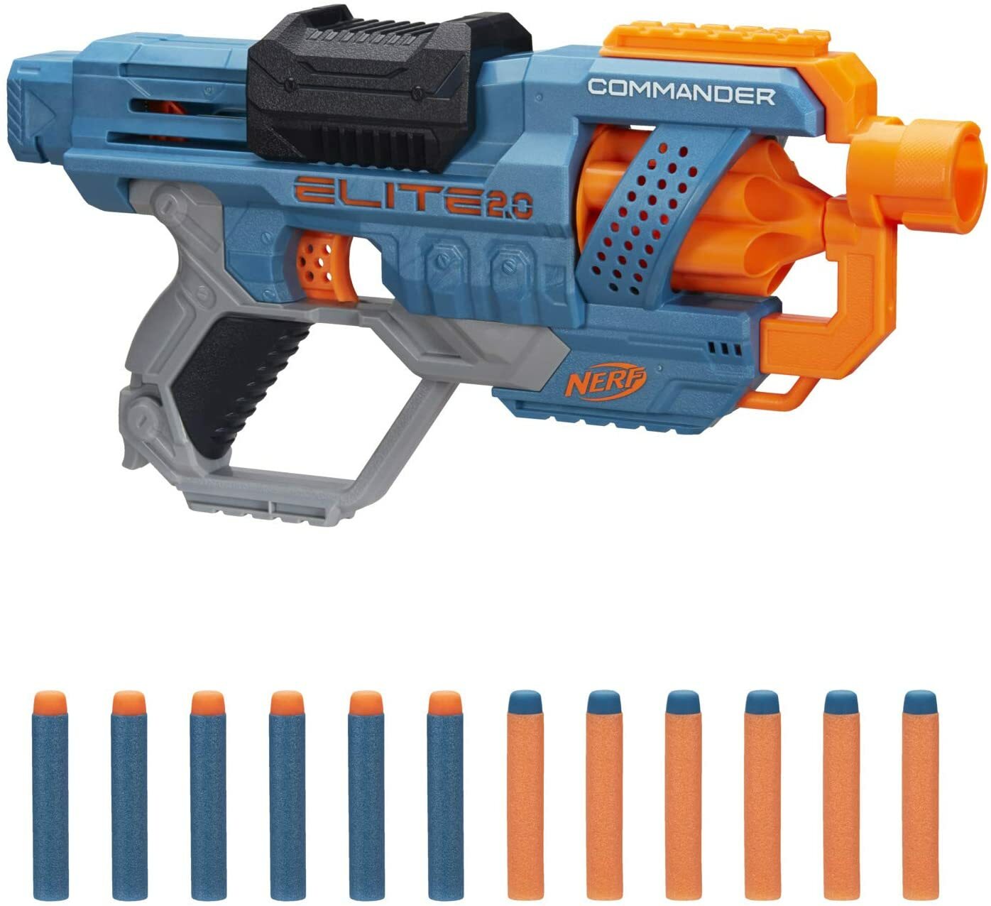 Nerf Elite 2.0 - Commander RD-6 - lancio 27 m - gioco bambino - Hasbro