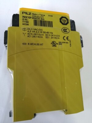 NEW Pilz 777303 PNOZ X2P 24V/ACDC Safety Relay