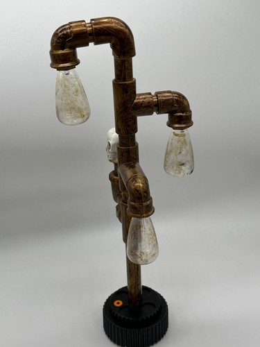 Rare Gemmy Halloween Short Circuit Edison Bulbs Candelabra Prop - Picture 4 of 7