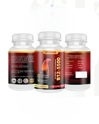 Super Vitamina B12 5500 - 100 Tabs
