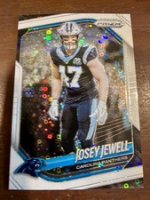 2025 Prizm Josey Jewell White Disco Carolina Panthers