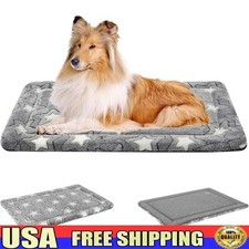Reversible Pet Bed Mat Machine Washable Cooling Sleeping Pad Large Dogs New