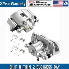 Pair Front Brake Calipers W Bracket For Honda Accord 2003-2012 Acura Tsx Tl Rl Pair Front Brake Calipers W Bracket For Honda Accord 2003-2012 Acura Tsx Tl Rl