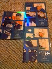 24/25 Upper Deck 3 Card Lot UD Portraits Leon Draisaitl JT Miller Zach Dean