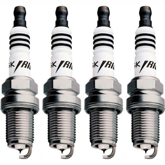 NGK Iridium IX one step colder spark plug set for MINI Cooper S 1.6 R53 2002-07