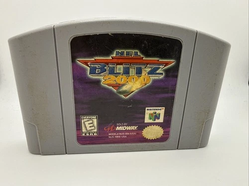 NFL Blitz 2000 (Nintendo 64, N64) Game - Authentic - Tested