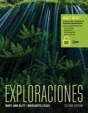 Exploraciones with Access Card - Paperback By Blitt, Mary Ann - VERY GOOD