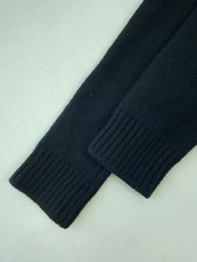 FENDI Wool Knit Sweater/ Thick/ Size 40/ Wool/ Black/ FAE137 A47L thumbnail 6