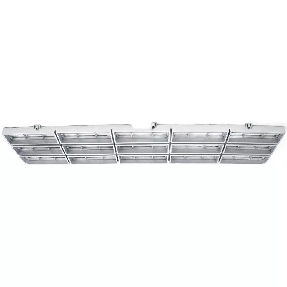 New For Chevrolet C10 C20 C30 K10 K20 K30 1977-1980 Grille Silver Plastic - Image 3 of 4