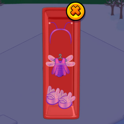 Webkinz Classic Delicate Dragonfly Estore Clothing Set Virtual Item