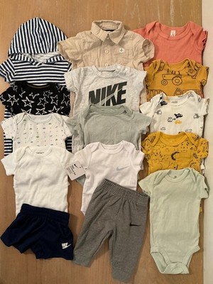 Nike, Carter's, Others Infant Boys Clothing Lot of 15 (1 New) Size 0-3, 3 Months