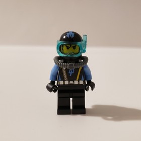 LEGO Aqua Raiders: Deep Sea Treasure Hunter (7770) with Manual - Incomplete Set