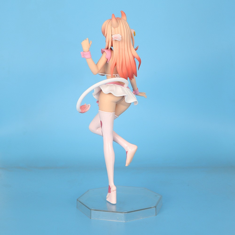 Anime Milk Girls Beautiful Girl 1/7 Scale Ver. PVC Figure Toys No Box 25cm Pink