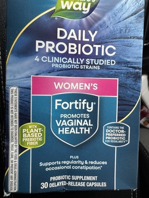 Nature's Way Fortify Women's Probiotic 30 Capsules (Damaged box)