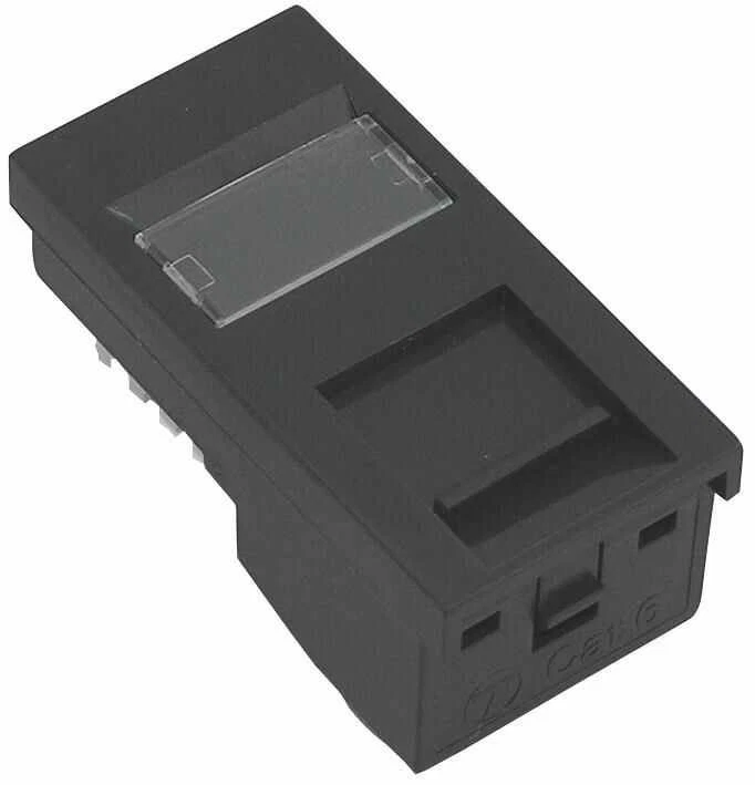 TUK - Soket Cat6 UTP Hitam - Image 1 of 1