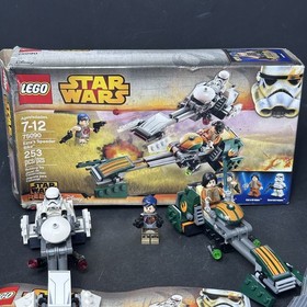 LEGO Star Wars Ezra's Speeder Bike Sabine Wren 75090 w Box Inst - Complete