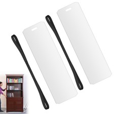 2 Pcs Appliance Sliders for Refrigerators, 48"x 8" Heavy Furniture Moving Sli...
