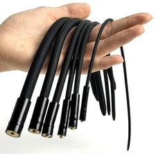 Male Shock Stretcher Urethral Sounds Silicone Stretching Dilator E-stim SM Penis