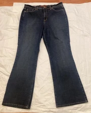 Jeanstar Women’s Jeans Sz 16 32”I Dark Wash Bootcut Stretch Denim Cotton Blend