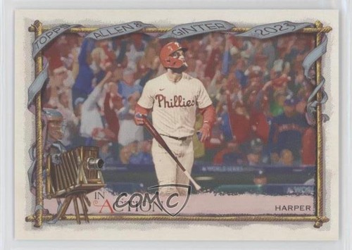 2023 Topps Allen & Ginter In Action Variations Bryce Harper #69
