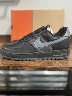Nike Air Force 1 Premium B-More Black/Flint Gray Anthracite 309096-005 Size 11