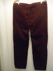 J. JILL L Petite Rich Chocolate Brown Velvet Corduroy Straight Leg Pants Slacks — photo 7