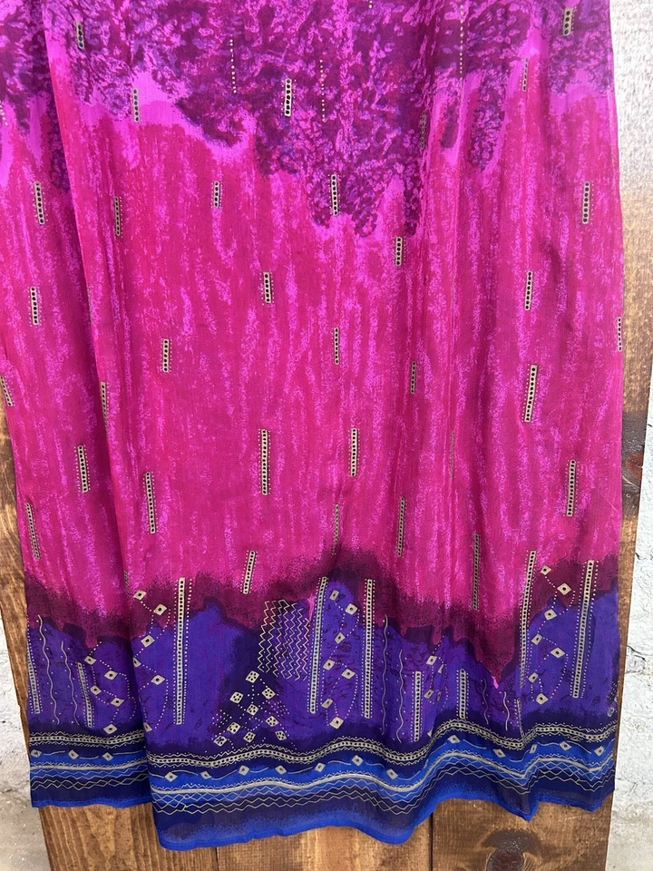 Винтажный новый с Ярлыками Phool макси платье 90-х женщин XL богемное прихоть фея Фиби Buffay друзей - Изображение 3 из 4