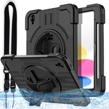 For iPad (A16)2025 Case 11inch IP68 Waterproof Military Shockproof Stand Cover