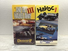 Havoc 1 & ...AND THEY Walked Away 3 Racing Car Crashes VHS Tapes